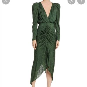 Ronny kobo green Astrid dress